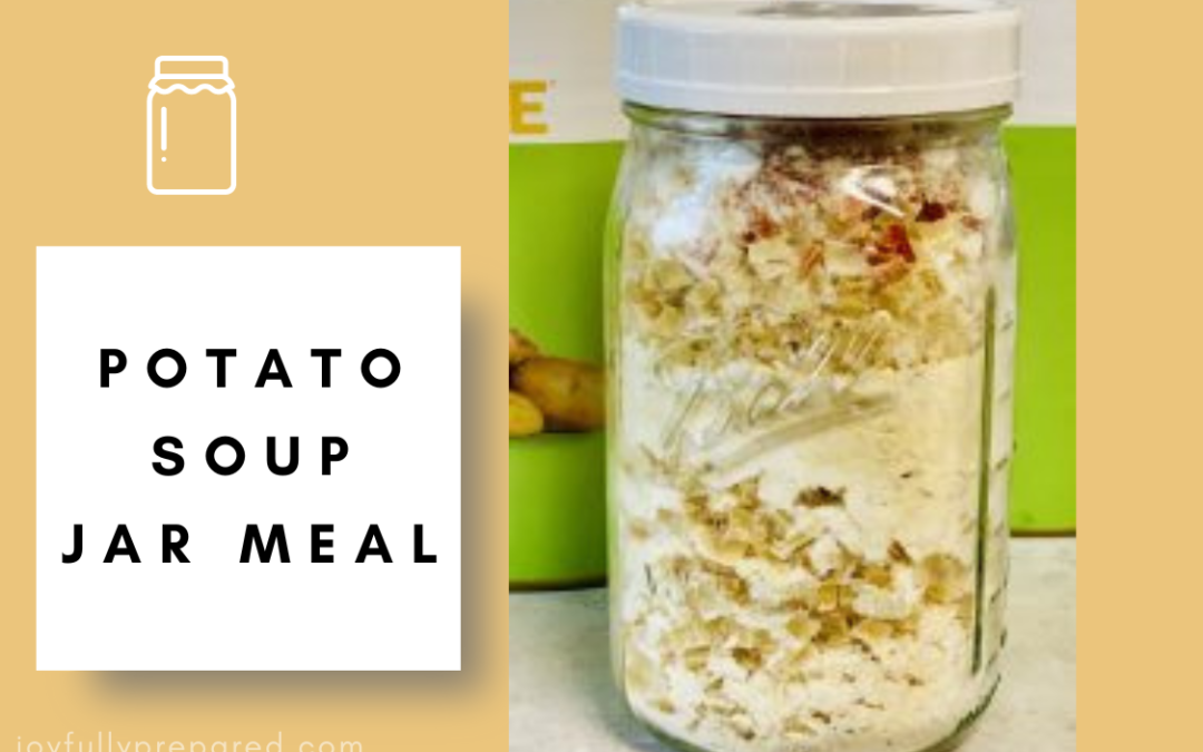 Potato Soup Jar Meal