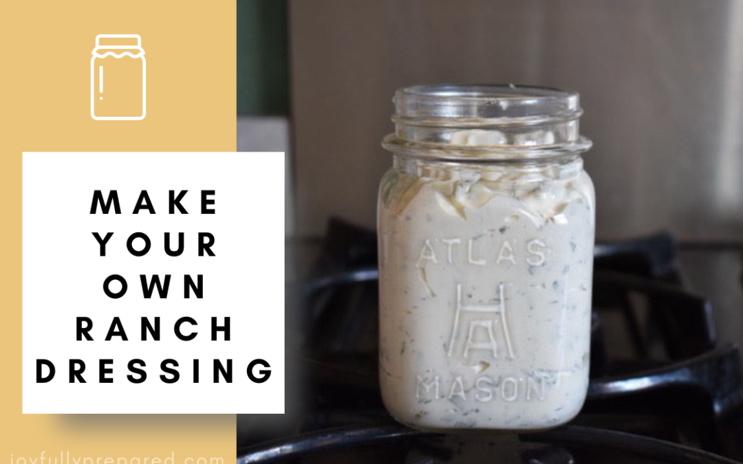 Make Your Own Ranch Dressing