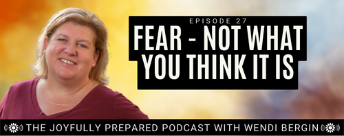 Episode 27: Fear–Not What You Think It Is