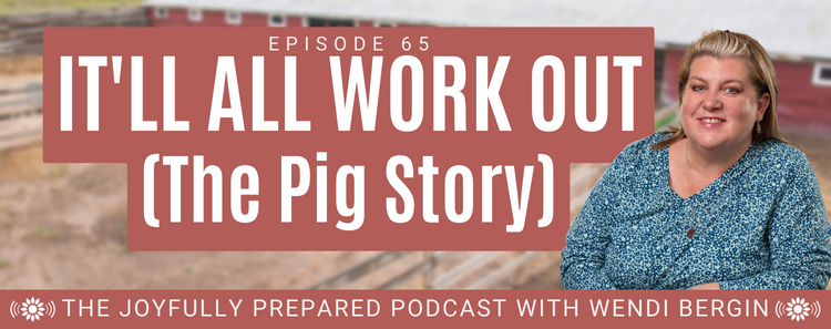 Episode 65: It’ll All Work Out (The Pig Story)