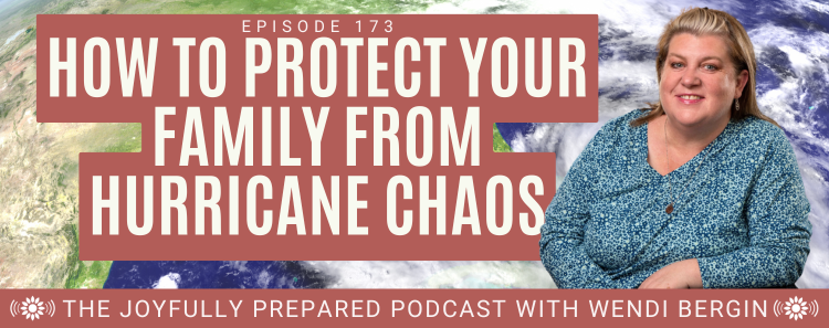 Episode 173: How to Protect Your Family from Hurricane Chaos